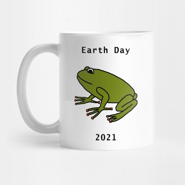 Frog for Earth Day 2021 by ellenhenryart